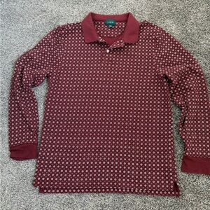 J. Crew long-sleeve classic piqué polo shirt
